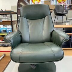 ?パーソナルチェア ✨定価￥39,990✨ ゆったり座れます！おしゃれなグリーンカラー?838