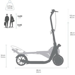 ほぼ新品★オクセロ キックボードOXELO COMMUTE 900 大人用の画像