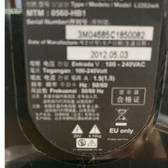 モニター　LENOVO　電源コード付きの画像
