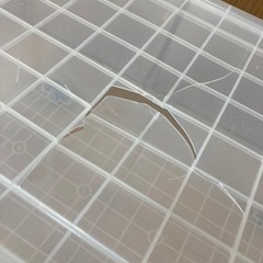 衣装ケース※蓋割れの画像