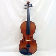メンテ済み ドイツ製 分数 1/2 バイオリン モダン ジャーマン Copy of Antonius Stradivarius モデル Ca1880 発表会 コンクールに 全国発送対応 中古バイオリン 名古屋近郊 愛知県清須市より 手渡し可能 管理（カ）T6024の画像