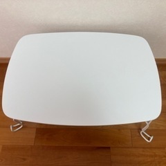 決まりました！白いローテーブルの画像