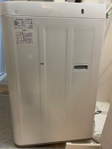 洗濯機　2019年　SHARP　ES-GE6D 6kg