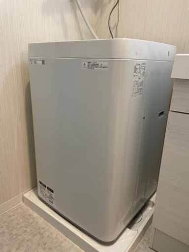 洗濯機　2019年　SHARP　ES-GE6D 6kg