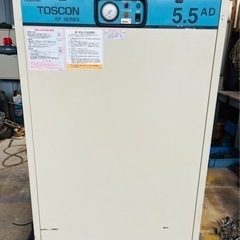 エアーコンプレッサー　TOSCON TOSHIBA