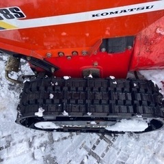 除雪機　コマツ　8馬力　セル付きの画像