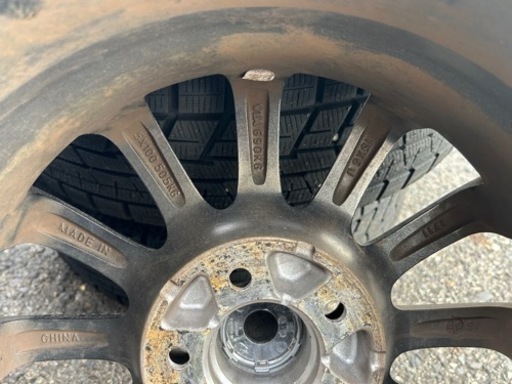 スタットレス　15インチ 195/65R15 15 5穴　ヨコハマアイスガード　バリ山