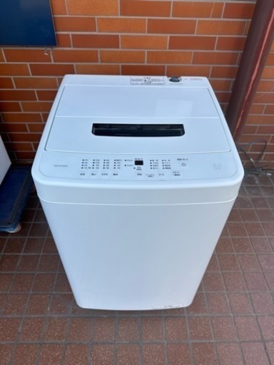sj303 2023年製 IRIS OHYAMA アイリスオーヤマ 全自動洗濯機 5.0kg ホワイト