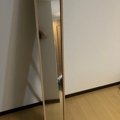 全身ミラー無料ですの画像