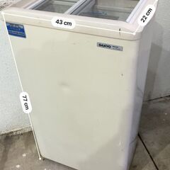 サンヨー 小型冷凍ストッカー SCR-S42 42L 三洋電機 SANYO 冷凍庫の画像