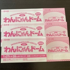 わんにゃんドーム2024 3枚