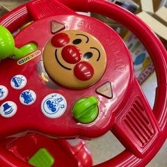 アンパンマン　おしゃべりいっぱいキッズドライバーの画像