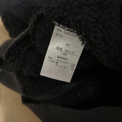 ALGY  アウター　フリース　パーカー　140の画像