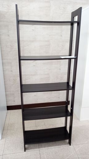 ★ジモティ割あり★ IKEA ラック 黒 H165×D24×W62 クリーニング済み TJ3854