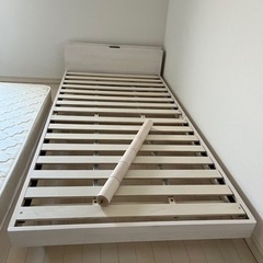 ベッド マットレス有り無しどちらでも可の画像