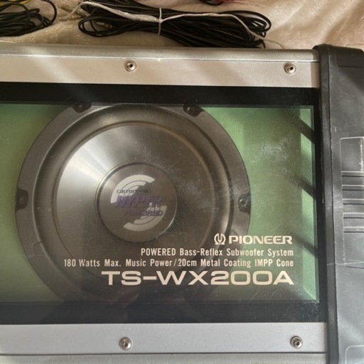 カロッツェリア　TS-WX200A サブウーファー