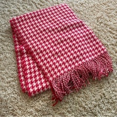 千鳥柄大判ストール