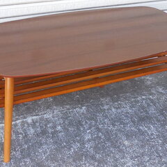 【直接引き取りのみ】折れ脚センターテーブル ノルン 不二貿易 R...