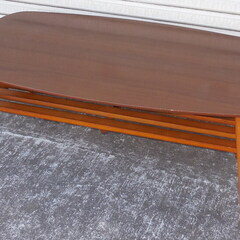 【直接引き取りのみ】折れ脚センターテーブル ノルン 不二貿易 R6-0123-③の画像