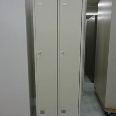 ? UCHIDA/内田洋行 2人用 ロッカー 店-24-0157-J