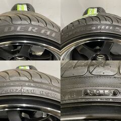 廃盤 タイヤ新品【FEDERAL 595 215/40R18】夏タイヤ 2本【RAYS ボルクレーシング TE37V MARK2 18インチ 10.5J5HPCD114.3-40】　(MHZ143) クレジットカード QRコード決済可能の画像