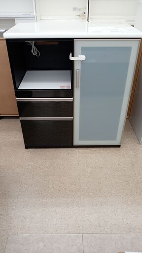 ★ジモティ割あり★ ニトリ レンジ台 ブラウン H101×D50.5×W90.5 クリーニング済み TJ3860