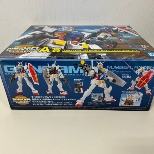 【引取】機動戦士ガンダム 一番くじ A賞 ソリッドクリアスタンダード ガンプラ メガサイズ