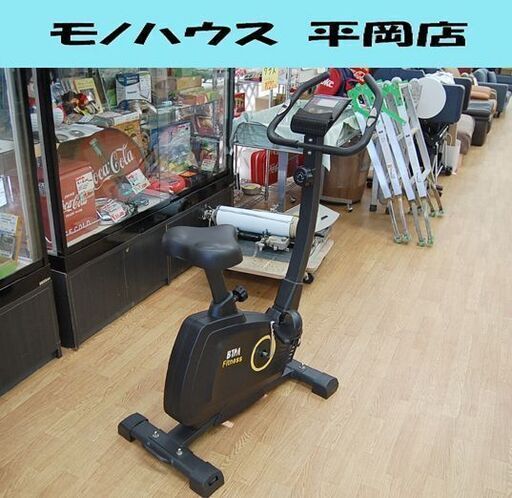 BTS Fitness フィットネスバイク ブラック 8段階負荷 エアロバイク 健康器具 トレーニング機器  札幌市 清田区 平岡