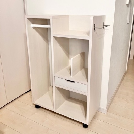 ランドセルラック　学校用具　収納　棚　ラック　ハンガーラック　中古品　新一年生に