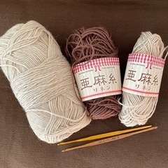 【本】かぎ針編みっていいね　＆かぎ針と毛糸セットでの画像