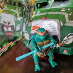 「ミュータント・タートルズ」 MT-12 タートルズ アーマーワゴン バトルシェルの画像