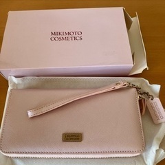 新品　ミキモトコスメティック長財布