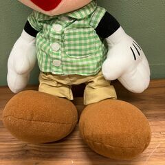 ミッキーマウスぬいぐるみ（高さ約35cm）の画像