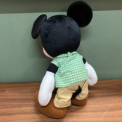 ミッキーマウスぬいぐるみ（高さ約35cm）の画像