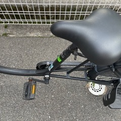受け渡し先決まりました 子乗せ二人乗り自転車　※後ろのチャイルドシートはつきませんの画像