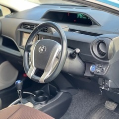 トヨタ　アクア　G 平成24年　走行距離4万キロ　車検2年間　プッシュスタートの画像