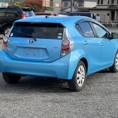 トヨタ　アクア　G 平成24年　走行距離4万キロ　車検2年間　プッシュスタートの画像