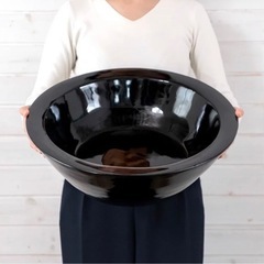 足湯の桶／アジアンスパボウルの画像