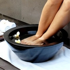 足湯の桶／アジアンスパボウル