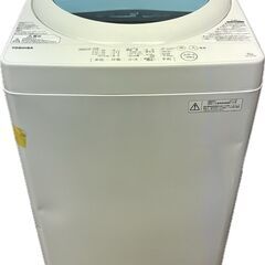 【REGASTOCK江東店】 TOSHIBA 東芝　洗濯機　5.0kg　AW-5G5(W)　2017年製