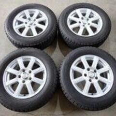 アルミホイール付きスタッドレスタイヤ195/65R15（４本セット）