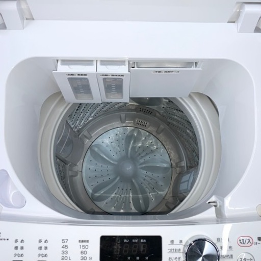 ⭐️エディオン⭐️全自動洗濯機　2021年7kg 自動投入　美品大阪市近郊配送無料