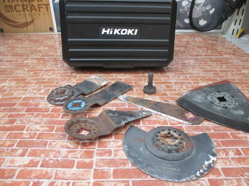 Yahoo!オークション - ハンズクラフト宜野湾店さんの出品リスト HIKOKI　ハイコーキ　CV350V　マルチツール　※異音有※　刃多数/ミニケース付き　中古品　【ハンズクラフト宜野湾店】