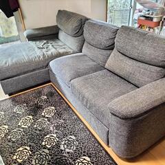 IKEA　
3人掛けソファベッド 寝椅子付き