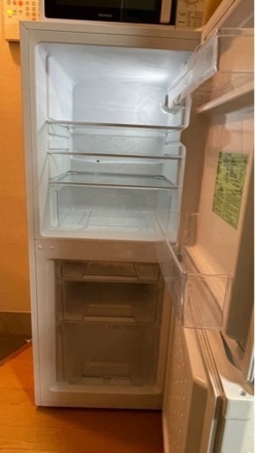 アイリスオーヤマ　142L  2ドア冷蔵庫　一人暮らしに最適！