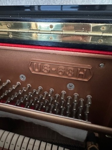 アップライトピアノ　KAWAI　　USｰ63H カワイ　