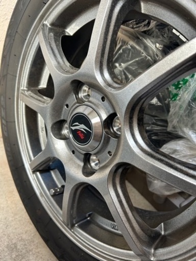 【美品】スタッドレスタイヤ　14インチホイール付き4本　軽自動車用