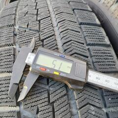 195/65R15 ブリザック 日産ホイールキャップ付の画像