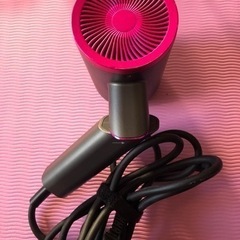 ドライヤー　高濃度マイナスイオン　ピンクの画像