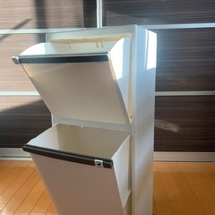 2段ゴミ箱 ごみ箱 天馬 15L+25L